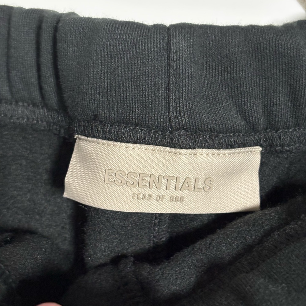 Essentials Men's Black Joggers - Picture 11 of 13